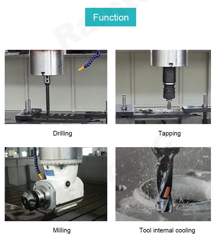 High Precision Gantry Type 3 Axis CNC Drilling Machine for Flange Bearing